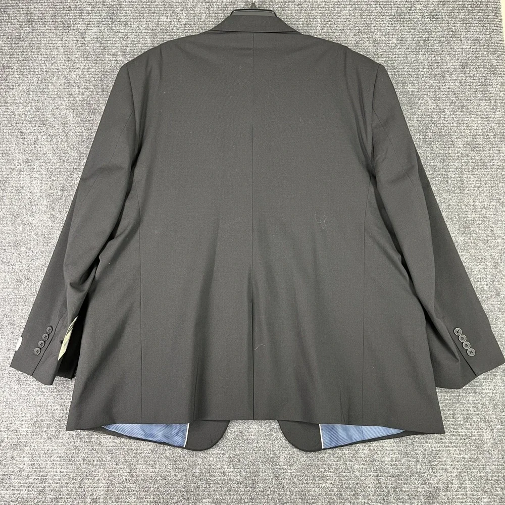 Oak Hill Perfect Fit Wool Blend Stretch Formal Business Suit Jacket‎ Blazer 52L